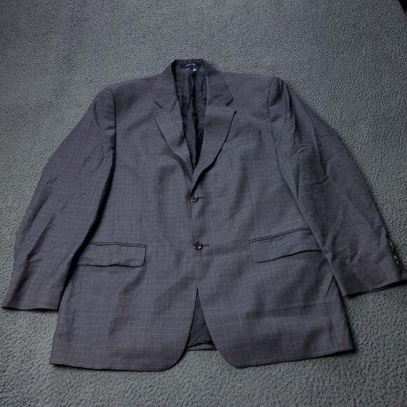 Polo Ralph Lauren For Dillards Wool Blazer Gray Mens 42R